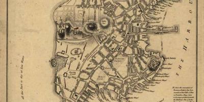 نقشہ کے تاریخی بوسٹن