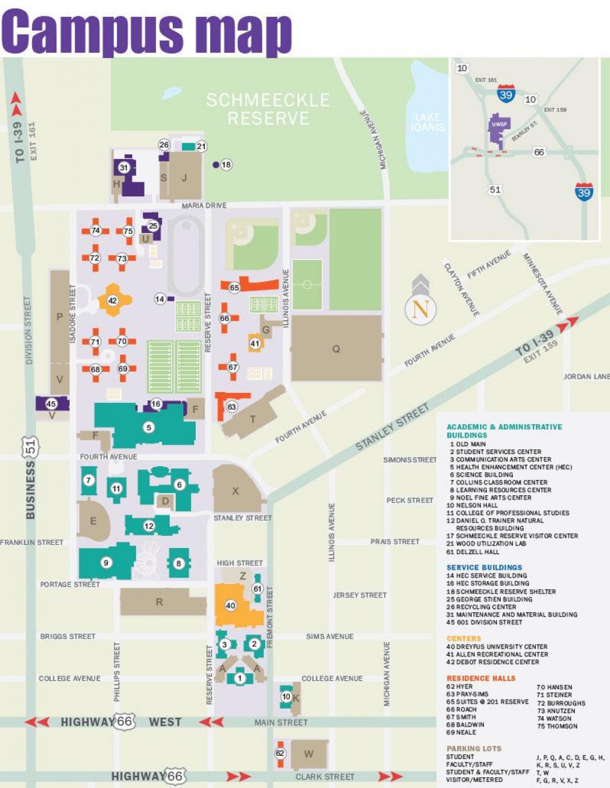 ہارورڈ میڈیکل اسکول کے کیمپس کا نقشہ