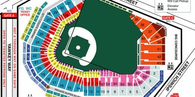 Fenway نشست کا نقشہ